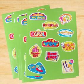 Celebration Sticker Sheets