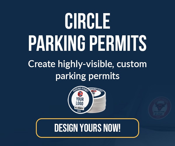 Custom Parking Permits Banner Mobile