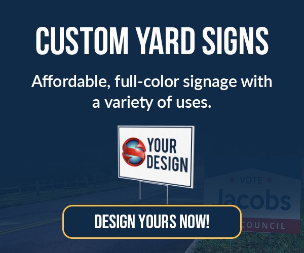 Custom Signs Mobile Banner