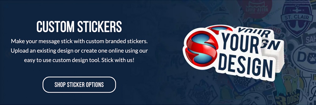 Custom Stickers Banner