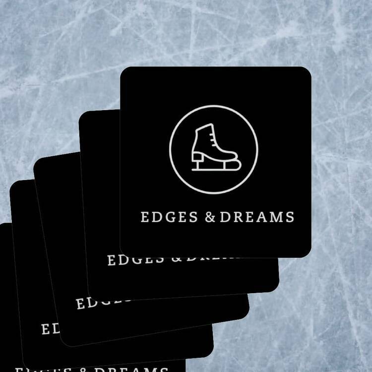 Edges & Dreams Rounded Rectangle Stickers