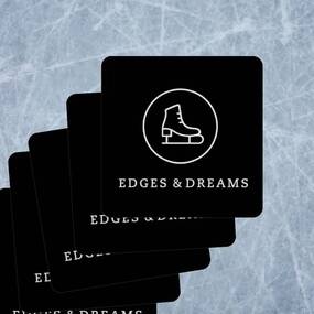 Edges & Dreams Rounded Rectangle Stickers