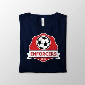 Enforcers Soccer Team Shirt