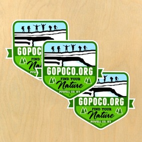 Gopoco.org Die-Cut Stickers