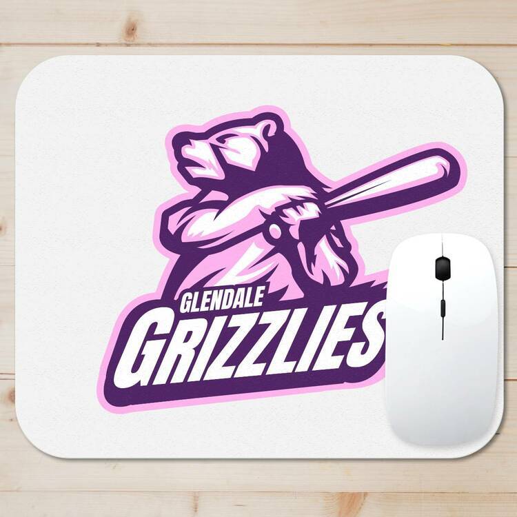 Grizzlies Softball Mouse Pad