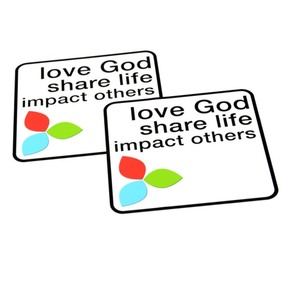 Impact Others Rounded Rectangle Stickers