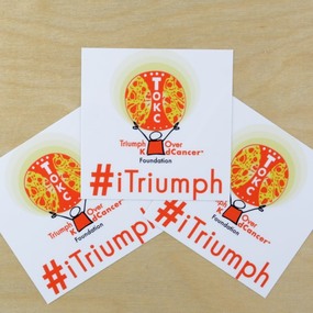 iTriumph Rectangle Stickers