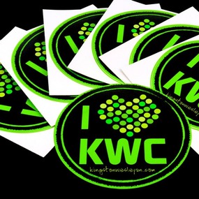 KWC Circle Stickers