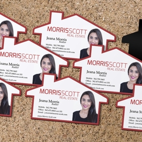 Real Estate Agent Die Cut Magnets