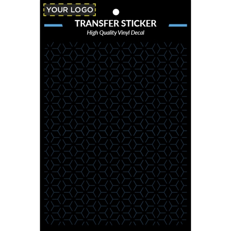 Retail Packaging Front for Transfer Stickers 