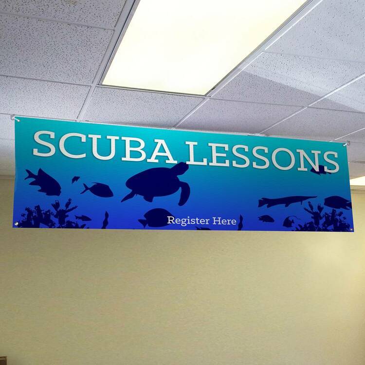 Scuba Lessons Banner