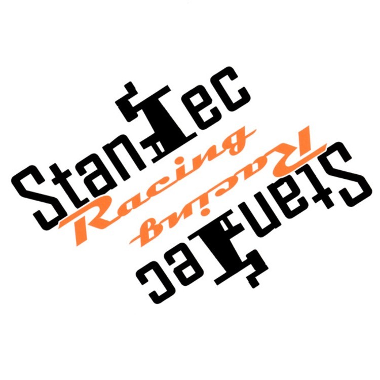 Stantec Racing Multi-Color Cut-Out Stickers