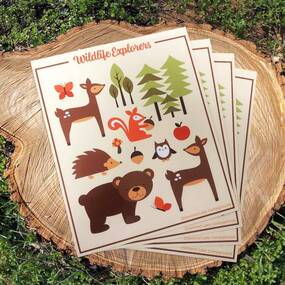 Wildlife Explorers Sticker Sheets