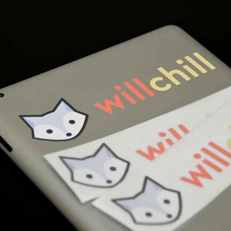 Will Chill Multi-Color Transfer Stickers