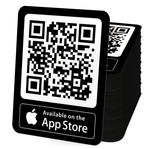 App Download QR Code Stickers