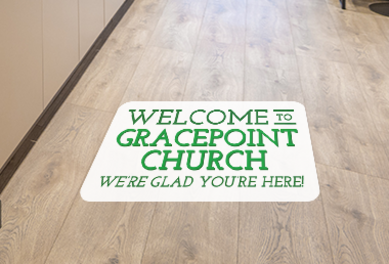 Church Floor Stickers