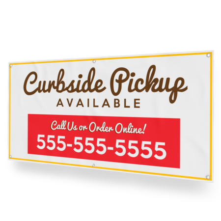 Custom Curbside Banner