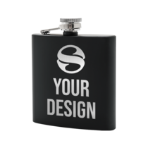 Custom Engraved 6oz Flask