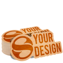 Engraved Wood Stickers Thumb