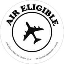 IATA Air Eligible Paper Labels 2" Diameter