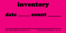 Inventory Labels 1.25" x 2.5"