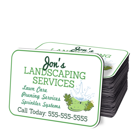 Landscaping Car Door Magnet