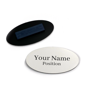 Large Oval Name Tags 2