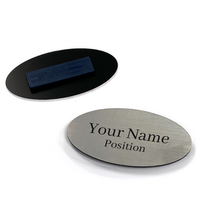 Large Oval Name Tags 4