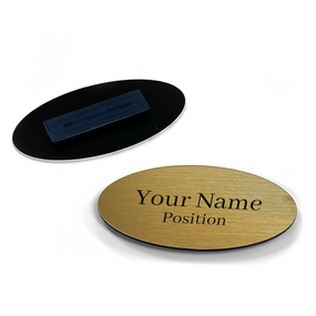 Large Oval Name Tags 5