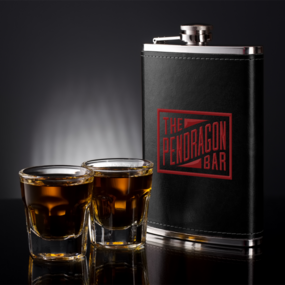 Leatherette Flask 3