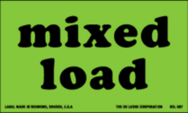 Mixed Load Labels 3" x 5"