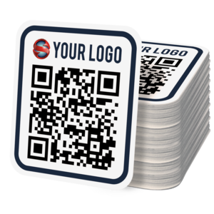 Personalized QR Code Stickers