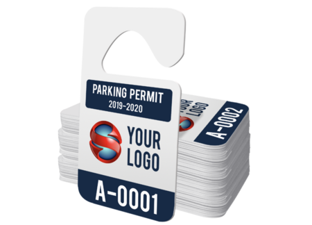 Standard Hang Tag Parking Permit